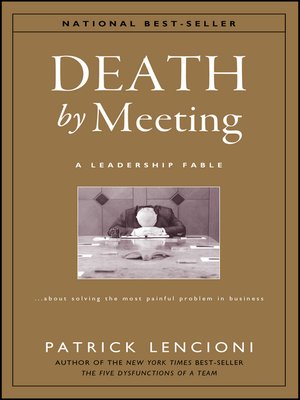 cover image of Death by Meeting